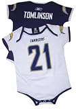 San Diego Chargers Ladainian Tomlinson Jersey Name and Number Infant / Baby Onesie Set