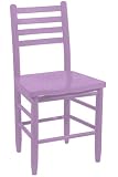 Review Home Decorators Collection  / Carolina Chair Wood Lilac