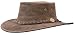 Apparel : BARMAH HATS 1025 SQUASHY SUEDE LEATHER HAT: Hickory or Chocolate