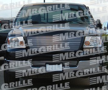 Satin (Brushed) Finish Aluminum Billet Grille for the Ford F150