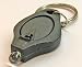 5 X LED MINI MICRO BLACK KEYCHAIN KEY RING SUPER BRIGHT FLASH LIGHT WHITE LIGHT