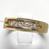 14K Man's Diamond Ring