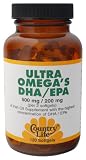 Country Life - Ultra Omega's Dha/Epa, 500/200, 120 softgels