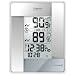 Oregon Scientific RMR383HGA-S Wireless Indoor/Outdoor Thermometer with Self-Setting Atomic Clock, Silver