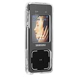 Sprint Samsung M620 UpStage Accessory Bundle Kit- Transparent Clear Crystal Snap-On Case Cover W/ Clip + Premium Reusable LCD Screen Guard Protector with Lint Cleaning Cloth By Ikross