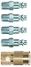 Campbell Hausfeld MP2920 5-Piece 1/4-Inch Quick Conn Kit