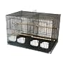 Brand New Aviary Bird Cage 24x16x16W/Divider *Black*