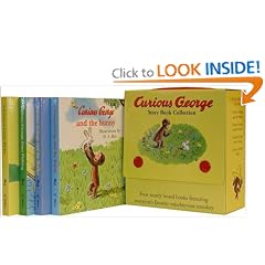 Curious George Four Board Book Set