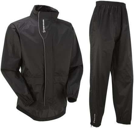 Tenn Active Waterproof Cycling Jacket and Trouser Cycle set Black