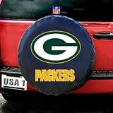 Green Bay Packers NFL Spare Tire Cover (Black)