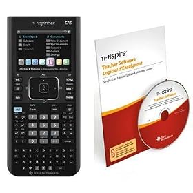 New - TI-NspireCX CAS Teacher Bundle by Texas Instruments - N3CAS CBX 2L1 B by 