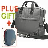 Miim Ultimate Slim Briefcase for 15.4 Laptop Computer