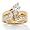 2-Piece DiamonUltra™ Cubic Zirconia Wedding Set