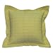 Handmade Gently Textured Beige Cotton Cushion Cover/Pillow Sham (Thailand)