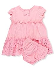 2 Piece Pure Cotton Broderie Dress & Knicker Set