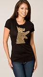 Juicy Couture Black Dog Logo Crew