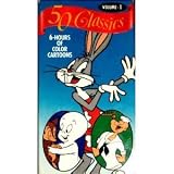 50 Classics, Vol. 1 - 6 Hours of Color Cartoons [VHS]