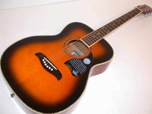 Oscar Schmidt Folk Acoustic Tobacco Guitar
