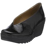 Fly London Women's P500025012 Yaz Patent Black 7 Uk Regular