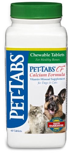 Pet-Tabs Plus CF (Calcium Formula), 60 ct.