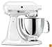 KitchenAid KSM150PSWH Artisan Series 5-Quart Mixer, White