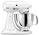 KitchenAid KSM150PSWH Artisan Series 5-Quart Mixer, White