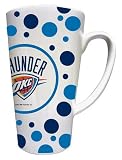 NBA Oklahoma City Thunder 16-Ounce White Latte Mug