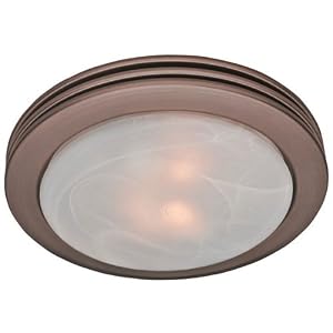 Hunter 90058 Bathroom Fan & Light Imperial Bronze Saturn