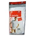 Hanes - Mens Briefs, White, 3 Pair Pack