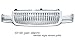 03 04 05-06 GMC SIERRA 1500/2500/3500 PICKUP TRUCK 1PC CHROME GRILLE