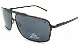 Lacoste LA12416 Black Lens Black Frame Sunglasses