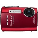 Olympus Stylus Tough 3000 Waterproof 12 megapixel digital camera with HD video recording Red 41VVtHGK2NL. SL160 Olympus Stylus Tough 3000 Waterproof 12 megapixel digital camera with HD video recording Red