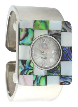 Anaii Pink 'Truth' Check Pattern Ladies Fashion Watch AP158