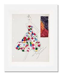 Limited-edition, Arnold Scaasi, Sketch book Spring 1960, Signed by Scaasi