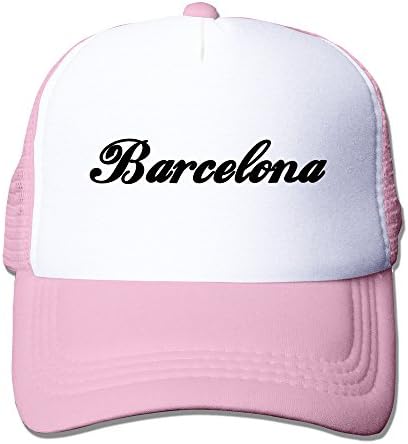 Spain Barcelona City Flag Mesh Baseball Hat Adjustbale Cap