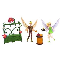 Playmates Fairies Tea Party Dolls Play Set - Tink and Terence