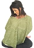 L'ovedbaby 4-in-1 Nursing Shawl Keen Green