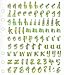 Sticko Mini Brush Letter - Garden