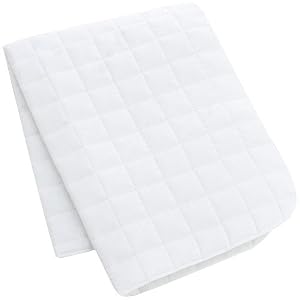 Especially for Baby Large Quilted Multi-Use Pad - White
