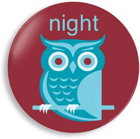Kids Night Owl 9-Inch Melamine Plate