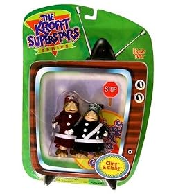 Click here to buy Krofft Superstars > Kling and Klang Action Figure by The Krofft Superstars.