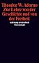 Zur Lehre von der Geschichte und von der Freiheit: (1964/1965) (suhrkamp taschenbuch wissenschaft)
