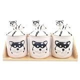 Cat Crockery 3 Jar Set  from Puckator