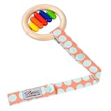 from TutimNYC TutimNYC Sophie The Giraffe Toy Sitter Holder Clip Tangerine Sun