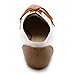 Ollio Women's Shoe Classics Lace Up Dress Low Flat Heel Multi Color Oxford
