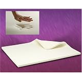 2-InchCalKingMemoryFoamMattressTopperwithFreeMemoryFoamPillow