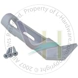PRIME-LINE 6 White Flag Pole Holder or Bracket (U-10258)