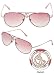 Baby Phat 1020 Pink Aviator Sunglasses w/ Rhinestones: 100% Authentic