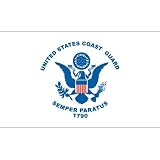 US Coast Guard 5x8ft Nylon Flag