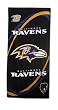 Baltimore Ravens Fiber Reactive Pool/Beach/Bath Towel (Team Color)